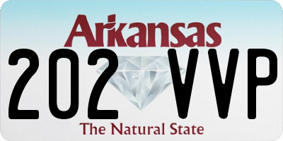 AR license plate 202VVP