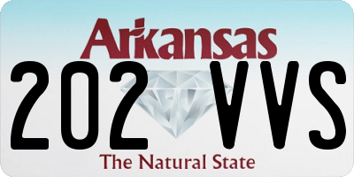 AR license plate 202VVS