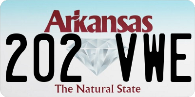 AR license plate 202VWE