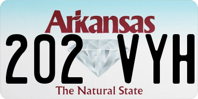 AR license plate 202VYH