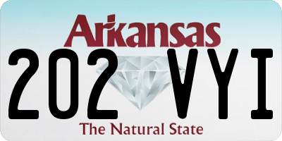 AR license plate 202VYI