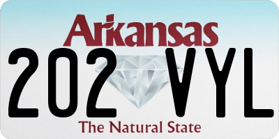 AR license plate 202VYL