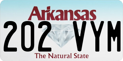 AR license plate 202VYM