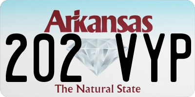 AR license plate 202VYP