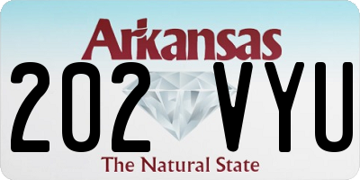 AR license plate 202VYU