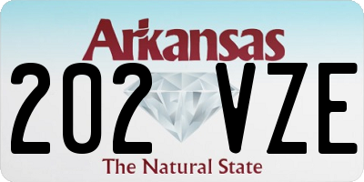 AR license plate 202VZE