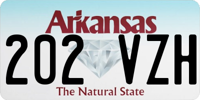 AR license plate 202VZH