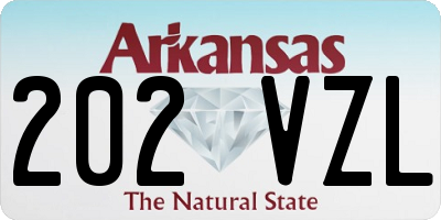 AR license plate 202VZL