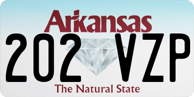 AR license plate 202VZP