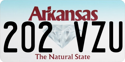AR license plate 202VZU