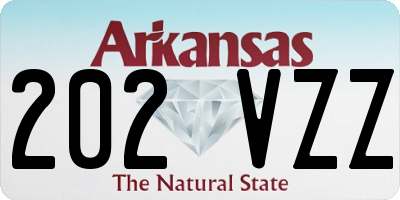 AR license plate 202VZZ