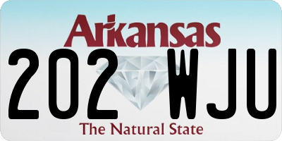 AR license plate 202WJU