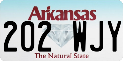 AR license plate 202WJY
