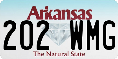 AR license plate 202WMG