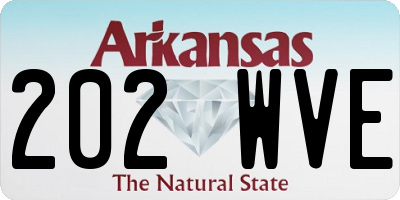 AR license plate 202WVE