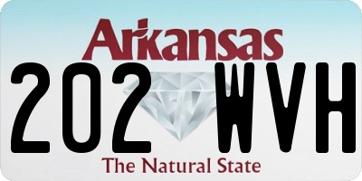 AR license plate 202WVH