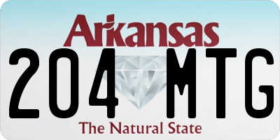 AR license plate 204MTG