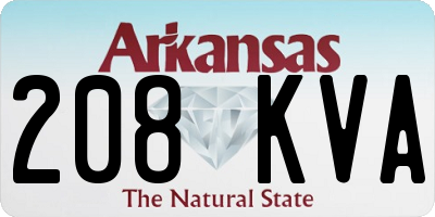 AR license plate 208KVA
