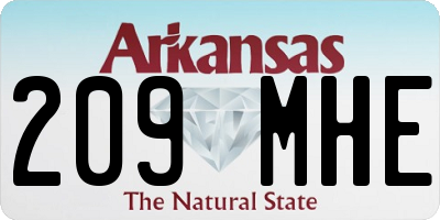 AR license plate 209MHE