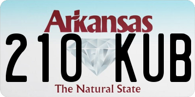 AR license plate 210KUB