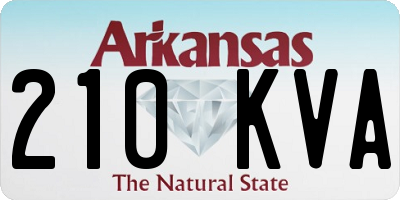AR license plate 210KVA