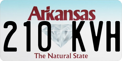 AR license plate 210KVH