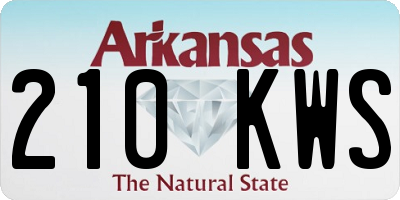 AR license plate 210KWS