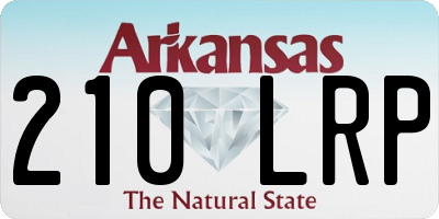 AR license plate 210LRP