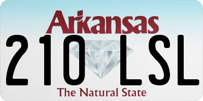 AR license plate 210LSL