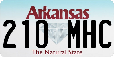 AR license plate 210MHC