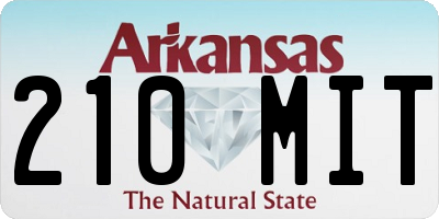 AR license plate 210MIT