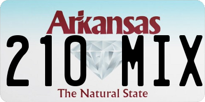 AR license plate 210MIX