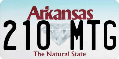 AR license plate 210MTG