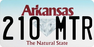 AR license plate 210MTR