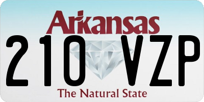 AR license plate 210VZP