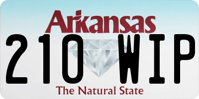AR license plate 210WIP