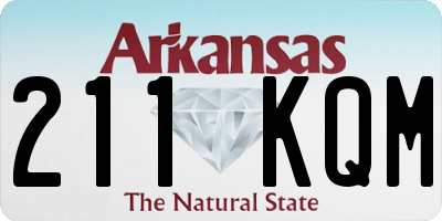 AR license plate 211KQM