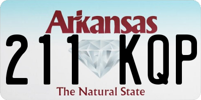 AR license plate 211KQP