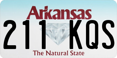 AR license plate 211KQS