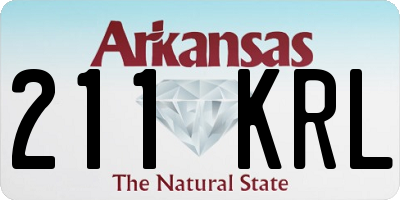 AR license plate 211KRL