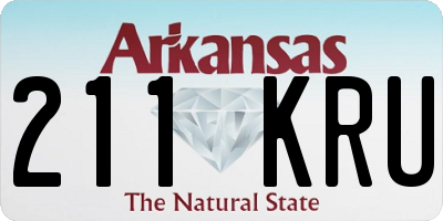 AR license plate 211KRU