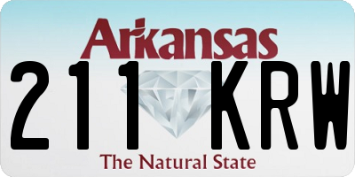 AR license plate 211KRW
