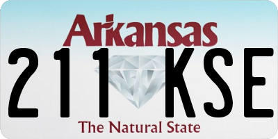 AR license plate 211KSE