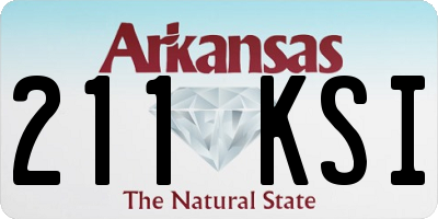 AR license plate 211KSI