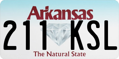 AR license plate 211KSL