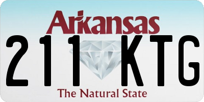 AR license plate 211KTG