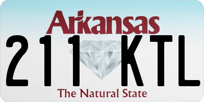 AR license plate 211KTL