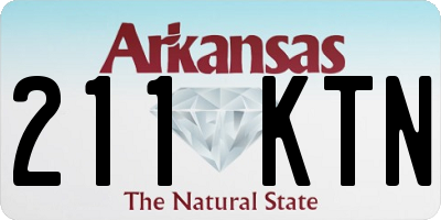 AR license plate 211KTN