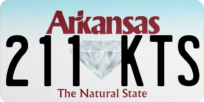 AR license plate 211KTS