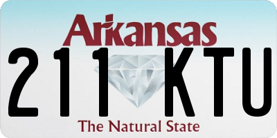 AR license plate 211KTU